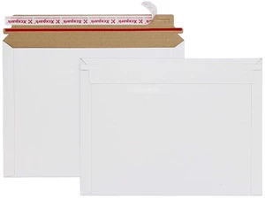 25 Pack Rigid Mailers, 9.5x12.5 inches Self Seal Photo Document Mailers Premium Cardboard Keep Flat Envelopes for Photos Pictures Papers Files CD 25 Pack Rigid Mailers, 9.5x12.5 inches Self Seal Photo Document Mailers Premium Cardboard Keep Flat Envelopes for Photos Pictures Papers Files CD