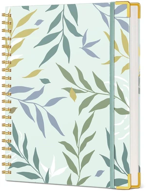 Aesthetic Spiral Notebook Journal for Women, 200 Pages Lined Notebooks 8.5 x 11, A4 Large Hardcover Spiral Journals with 100 GSM Thick Paper, Cute College Ruled Notebook for Writing Work School Aesthetic Spiral Notebook Journal for Women, 200 Pages Lined Notebooks 8.5 x 11, A4 Large Hardcover Spiral Journals with 100 GSM Thick Paper, Cute College Ruled Notebook for Writing Work School