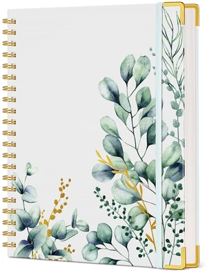 Aesthetic Spiral Notebook Journal for Women, 200 Pages Lined Notebooks 8.5 x 11, A4 Large Hardcover Spiral Journals with 100 GSM Thick Paper, Cute College Ruled Notebook for Writing Work School Aesthetic Spiral Notebook Journal for Women, 200 Pages Lined Notebooks 8.5 x 11, A4 Large Hardcover Spiral Journals with 100 GSM Thick Paper, Cute College Ruled Notebook for Writing Work School