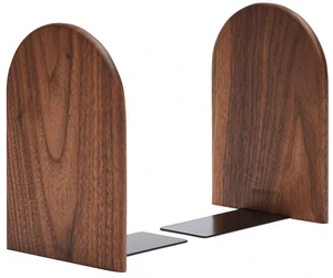 Wood Bookends,Non-Skid Bookend for Shelves,Heavy Duty Bookends,Book Stand for Books/CDs,1 Pair Wood Bookends,Non-Skid Bookend for Shelves,Heavy Duty Bookends,Book Stand for Books/CDs,1 Pair