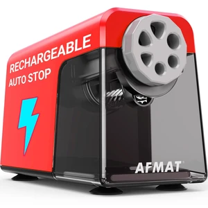 PSD1 Electric Pencil Sharpener 6 Hole, Cordless & Rechargeable, Colored Pencil Sharpener for 6-11mm Pencils, Auto Stop, Super Fast, 10,000+ Sharpenings, Battery Powered for Classroom/Home/Office PSD1 Electric Pencil Sharpener 6 Hole, Cordless & Rechargeable, Colored Pencil Sharpener for 6-11mm Pencils, Auto Stop, Super Fast, 10,000+ Sharpenings, Battery Powered for Classroom/Home/Office