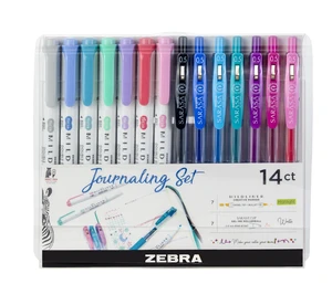 MILDLINER Highlighter & SARASA Clip Gel Set, Assorted, 14-Pack Includes 7 MILDLINER Highlighters and 7 SARASA Clip Gel Pens, Ideal for Journaling, Planners, and Note-Taking (10014) MILDLINER Highlighter & SARASA Clip Gel Set, Assorted, 14-Pack Includes 7 MILDLINER Highlighters and 7 SARASA Clip Gel Pens, Ideal for Journaling, Planners, and Note-Taking (10014)
