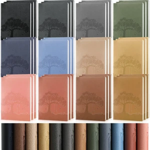 36 Pcs A5 PU Leather Journals Bulk Tree Notebooks, Mixed Colors 36 Pcs A5 PU Leather Journals Bulk Tree Notebooks, Mixed Colors