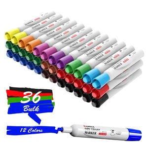 Dry Erase Markers Chisel Tip, White Board Markers, 36 Count 12 Color Low Odor, Non-toxic, Smooth Writing, Easy to erase, Suitable for Classroom, Teachers, Office, School Supplies Dry Erase Markers Chisel Tip, White Board Markers, 36 Count 12 Color Low Odor, Non-toxic, Smooth Writing, Easy to erase, Suitable for Classroom, Teachers, Office, School Supplies
