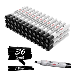 Dry Erase Markers, Chisel Tip Whiteboard Markers, 36 Count, Black Low Odor, Non-toxic, Smooth Writing, Easy to erase, Suitable for Classroom, Teachers, Office, School Supplies Dry Erase Markers, Chisel Tip Whiteboard Markers, 36 Count, Black Low Odor, Non-toxic, Smooth Writing, Easy to erase, Suitable for Classroom, Teachers, Office, School Supplies