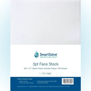 3 pt. Water-Soluble Paper Dissolves Quickly in Water Biodegradable Eco-Friendly Printer Compatible Crafts, Drawing, Notes Letter Size, 8.5 x 11 Pack of 100 White Sheets 3 pt. Water-Soluble Paper Dissolves Quickly in Water Biodegradable Eco-Friendly Printer Compatible Crafts, Drawing, Notes Letter Size, 8.5 x 11 Pack of 100 White Sheets