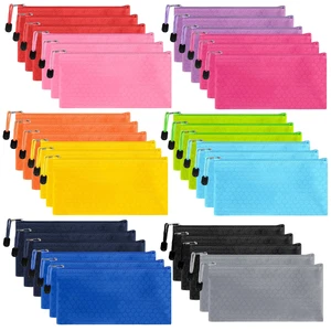 35pcs Pencil Pouch Bulk, 9.3x4.7 Inches Small Zipper Pouches for Bill Office School Supplies Cosmetics Travel Accessories in 12 Colors 35pcs Pencil Pouch Bulk, 9.3x4.7 Inches Small Zipper Pouches for Bill Office School Supplies Cosmetics Travel Accessories in 12 Colors