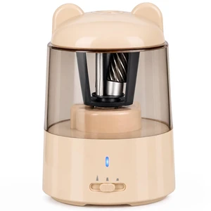 Electric Pencil Sharpener for Colored Pencils, Auto Stop,Pink 3 Sharpening Modes,Suitable for No.2/Colored (6-8mm),Cordless Rechargeable,Cute for Kids Gift, for Classroom/Office/Home Electric Pencil Sharpener for Colored Pencils, Auto Stop,Pink 3 Sharpening Modes,Suitable for No.2/Colored (6-8mm),Cordless Rechargeable,Cute for Kids Gift, for Classroom/Office/Home