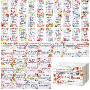 240 Pcs Bible Verse Cards bulk with Full Scripture, Flower Style Mini Prayer Cards, with Assorted Motivational Inspirational Gospels Quote, for Friend Religious Christian Gift, for Women Men 240 Pcs Bible Verse Cards bulk with Full Scripture, Flower Style Mini Prayer Cards, with Assorted Motivational Inspirational Gospels Quote, for Friend Religious Christian Gift, for Women Men