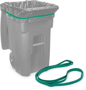 Rubber Bands for 95-96 Gallon Trash Cans, (Value 6 Pack) Rubber Bands for 95-96 Gallon Trash Cans, (Value 6 Pack)
