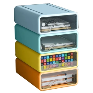 Desk Organizer with Drawers, Stackable Storage Drawers with Compartments Desktop Organization for Office Supplies, Makeup, Pencils, Tape, Erasers, Paperclips, Chargers (4 Pack) Desk Organizer with Drawers, Stackable Storage Drawers with Compartments Desktop Organization for Office Supplies, Makeup, Pencils, Tape, Erasers, Paperclips, Chargers (4 Pack)