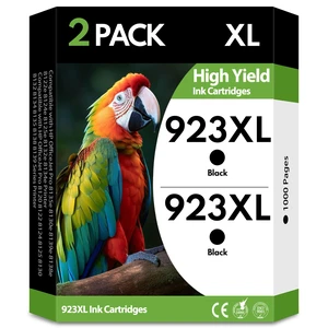 923XL Black Ink Cartridges 2 Pack High Yield Replacement for HP 923 923e Compatible with HP OfficeJet Pro 8130e 8135e 8139e 8138e 8122e 8120 8124e 8125e 8130 8132e 8134e Printers 923XL Black Ink Cartridges 2 Pack High Yield Replacement for HP 923 923e Compatible with HP OfficeJet Pro 8130e 8135e 8139e 8138e 8122e 8120 8124e 8125e 8130 8132e 8134e Printers