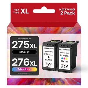 PG-275XL CL-276XL Ink Replacement for Canon 275 and 276 Ink Cartridges Remanufactured 275 276 XL Ink Work with TS3722 TR4720 TS3700 TR4700 TS3522 TR4722 TS3500 TS3720 TS3700 TS3520 TR4723 Printers PG-275XL CL-276XL Ink Replacement for Canon 275 and 276 Ink Cartridges Remanufactured 275 276 XL Ink Work with TS3722 TR4720 TS3700 TR4700 TS3522 TR4722 TS3500 TS3720 TS3700 TS3520 TR4723 Printers
