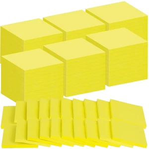 60 Pack Yellow Sticky Notes 3x3 Inch Bulk Self Stick Memo Pads 60 Pack Yellow Sticky Notes 3x3 Inch Bulk Self Stick Memo Pads