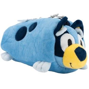 Bluey Soft Plush Multi-Function Storage Case, Kids Plush Bag Charm with 3D Features, Blue Bluey Soft Plush Multi-Function Storage Case, Kids Plush Bag Charm with 3D Features, Blue