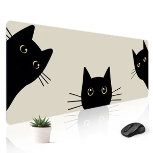 Cute Desk Mat for Keyboard Desktop Extra Large Mouse Pad, Three Cat Desk Top Computer Deskmat, XL, XXL, Long, Aesthetic, Modern Girly Design, for Women, Girls, 30"x12" Cute Desk Mat for Keyboard Desktop Extra Large Mouse Pad, Three Cat Desk Top Computer Deskmat, XL, XXL, Long, Aesthetic, Modern Girly Design, for Women, Girls, 30"x12"