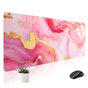 Cute Desk Mat for Keyboard Desktop Extra Large Mouse Pad, Marble Desk Top Computer Deskmat, XL, XXL, Long, Aesthetic, Modern Girly Design, for Women, Girls, 30"x12" Cute Desk Mat for Keyboard Desktop Extra Large Mouse Pad, Marble Desk Top Computer Deskmat, XL, XXL, Long, Aesthetic, Modern Girly Design, for Women, Girls, 30"x12"