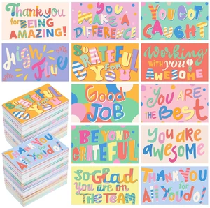 Employee Appreciation Cards Kudos Notes Motivational Blank,Colorful 12 Designs for Coworker Recognition, Gratitude Cards Bulk, Encouragement Notes for Teacher Team, Blank Back for Messages Employee Appreciation Cards Kudos Notes Motivational Blank,Colorful 12 Designs for Coworker Recognition, Gratitude Cards Bulk, Encouragement Notes for Teacher Team, Blank Back for Messages