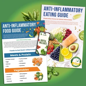 Anti Inflammatory Diet Food Chart, Laminated Arthritis Guide 2 tri fold laminated sheets 11.7x8.3 in, foods to eat and avoid, grocery and meal planning guide Anti Inflammatory Diet Food Chart, Laminated Arthritis Guide 2 tri fold laminated sheets 11.7x8.3 in, foods to eat and avoid, grocery and meal planning guide