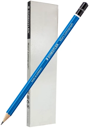 Mars Lumograph B Graphite Art Drawing Pencil, 6 Pencils for Sketching and Shading, Break-Resistant Premium Woodcase Drawing Pencils, 6-Piece Set Mars Lumograph B Graphite Art Drawing Pencil, 6 Pencils for Sketching and Shading, Break-Resistant Premium Woodcase Drawing Pencils, 6-Piece Set