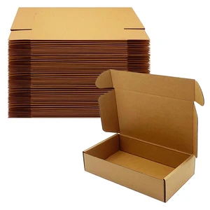 Shipping Boxes 9x5x2 inch 50 Pack,Brown Corrugated Mailers for E-Commerce Small Business Packaging, Literature Mailer, Gifting, Wrapping, Moving, Storage, Recycled Cardboard Boxes, Kraft, Tuck Top Shipping Boxes 9x5x2 inch 50 Pack,Brown Corrugated Mailers for E-Commerce Small Business Packaging, Literature Mailer, Gifting, Wrapping, Moving, Storage, Recycled Cardboard Boxes, Kraft, Tuck Top