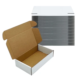 White Shipping Boxes 9x5x2 inch 50 Pack,Corrugated Mailers for E-Commerce Small Business Packaging, Literature Mailer, Mailing, Gifting, Wrapping, Moving, Storage, Recycled Cardboard Box, Tuck Top White Shipping Boxes 9x5x2 inch 50 Pack,Corrugated Mailers for E-Commerce Small Business Packaging, Literature Mailer, Mailing, Gifting, Wrapping, Moving, Storage, Recycled Cardboard Box, Tuck Top