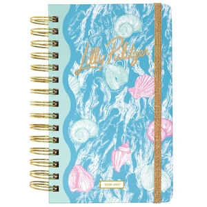 17-Month Medium 2026-2027 Planner, Shelden 5" x 8.25" Hardcover Agenda with Gold Spiral & Elastic Loop, Weekly & Monthly Layouts, Stickers, Travel & Reflection Pages 17-Month Medium 2026-2027 Planner, Shelden 5" x 8.25" Hardcover Agenda with Gold Spiral & Elastic Loop, Weekly & Monthly Layouts, Stickers, Travel & Reflection Pages