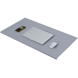 35.4"x 18.9" Soft PU Leather Surface Office Desk Mouse Mat Anti-Push Pad with Full Grip Fixation Lip Table Blotter Edge-Locked Protector Grey 35.4"x 18.9" Soft PU Leather Surface Office Desk Mouse Mat Anti-Push Pad with Full Grip Fixation Lip Table Blotter Edge-Locked Protector Grey