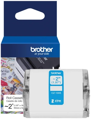 Genuine CZ-1005 Continuous Length ~ 2 (1.97) 50 mm Wide x 16.4 ft. (5 m) Long Label roll Featuring Zink Zero Ink Technology Genuine CZ-1005 Continuous Length ~ 2 (1.97) 50 mm Wide x 16.4 ft. (5 m) Long Label roll Featuring Zink Zero Ink Technology