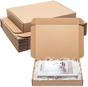 Brown Shipping Boxes 13x10x2" 25 Pack - Corrugated Cardboard Box Mailers for Small Business, Kraft Medium Literature Mailer Packaging Supplies Brown Brown Shipping Boxes 13x10x2" 25 Pack - Corrugated Cardboard Box Mailers for Small Business, Kraft Medium Literature Mailer Packaging Supplies Brown