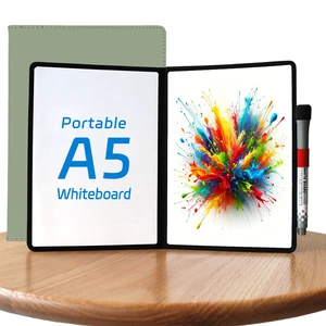 A5 Pocket White Board - Double-Sided Dry Erase Board 8.5x6 inch - Ultra-Thin Portable Whiteboard with Markers & Erase Anti-Ghosting Surface for Office Home School Student (Green) A5 Pocket White Board - Double-Sided Dry Erase Board 8.5x6 inch - Ultra-Thin Portable Whiteboard with Markers & Erase Anti-Ghosting Surface for Office Home School Student (Green)