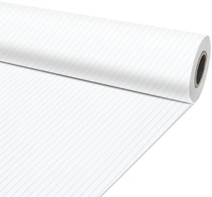 Lined Bulletin Board Paper Roll,14.8FTx47IN Large Reusable Waterproof Erasable Classroom Wall Background Backdrop,Fade-Resistant Fabric Wrapping Paper Decors Teacher Supplies Lined Bulletin Board Paper Roll,14.8FTx47IN Large Reusable Waterproof Erasable Classroom Wall Background Backdrop,Fade-Resistant Fabric Wrapping Paper Decors Teacher Supplies