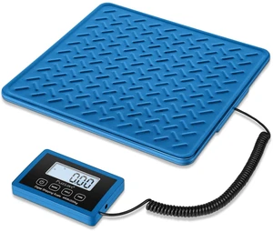 Shipping Scale, 440LB x 10g Postal Scale, Hold & Tare Function Durable Alloy Steel Platform, Heavy Duty Scale for Packages, Luggage, Large Floor Scale Battery and AC Adapter Included Shipping Scale, 440LB x 10g Postal Scale, Hold & Tare Function Durable Alloy Steel Platform, Heavy Duty Scale for Packages, Luggage, Large Floor Scale Battery and AC Adapter Included