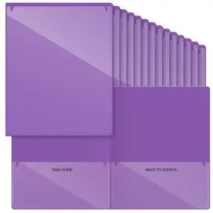 48 Pcs Take Home Homework Folders 2 Pocket for Student,Purple Clear Front Pocket, School to Home Communication, Parent Teacher Connector, Student Classroom Assignment Organizer 48 Pcs Take Home Homework Folders 2 Pocket for Student,Purple Clear Front Pocket, School to Home Communication, Parent Teacher Connector, Student Classroom Assignment Organizer