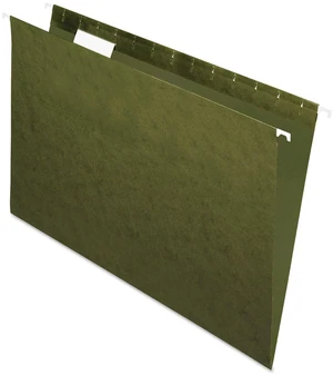 Recycled Hanging File Folders, 25 Pack, Green, Legal Size (8.5" x 14"), 5 Tab Positions, Includes Tabs and Inserts, Eco-Friendly Hanging Files for Office and Document Organization Recycled Hanging File Folders, 25 Pack, Green, Legal Size (8.5" x 14"), 5 Tab Positions, Includes Tabs and Inserts, Eco-Friendly Hanging Files for Office and Document Organization