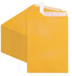 9x12 Manilla Envelopes, 250 Pack Self Seal, Letter Size for Mailing, 100 GSM, Brown Kraft 9x12 Manilla Envelopes, 250 Pack Self Seal, Letter Size for Mailing, 100 GSM, Brown Kraft