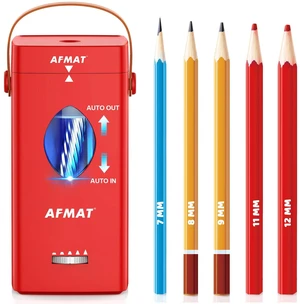 Electric Pencil Sharpener, Rechargeable & Cordless, Fully Automatic Pencil Sharpener for Classroom, Auto in & Out, 5 Sharpness Modes, Heavy Duty Sharpeners for 6-12mm No.2/Jumbo Pencils PSC7 Electric Pencil Sharpener, Rechargeable & Cordless, Fully Automatic Pencil Sharpener for Classroom, Auto in & Out, 5 Sharpness Modes, Heavy Duty Sharpeners for 6-12mm No.2/Jumbo Pencils PSC7