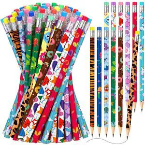 300 Pcs Wooden Pencil Bulk with Eraser for Kids, Cute Style Assortment Colorful Fun Pencils for Kids, Novelty Designs Classroom Back to School Gifts, Student Reward School Supplies 300 Pcs Wooden Pencil Bulk with Eraser for Kids, Cute Style Assortment Colorful Fun Pencils for Kids, Novelty Designs Classroom Back to School Gifts, Student Reward School Supplies