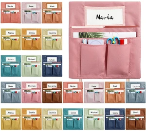 24 Pcs Small Chair Pockets for Classroom 13 x 14 Inch Bag with Name Tag Multi Pockets Chairsback Pouch Organizer for Student Kindergarten Elementary Daycare (Boho) 24 Pcs Small Chair Pockets for Classroom 13 x 14 Inch Bag with Name Tag Multi Pockets Chairsback Pouch Organizer for Student Kindergarten Elementary Daycare (Boho)
