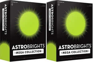 Mega Collection, Colored Paper, Neon Green, 625 Sheets, 24 lb/89 gsm, 8.5" x 11" - MORE SHEETS! (91672) (Pack of 2) Mega Collection, Colored Paper, Neon Green, 625 Sheets, 24 lb/89 gsm, 8.5" x 11" - MORE SHEETS! (91672) (Pack of 2)