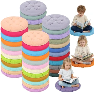 48 Pcs 16 Inch Round Floor Pillows Round Floor Cushions for Kids and Toddlers Flexible Seating Pillows Chair Floor Cushion Reading Cushion for Classroom Home School Playing Supplies(24 Colors) 48 Pcs 16 Inch Round Floor Pillows Round Floor Cushions for Kids and Toddlers Flexible Seating Pillows Chair Floor Cushion Reading Cushion for Classroom Home School Playing Supplies(24 Colors)