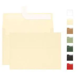 A7 Ivory Envelopes 100 Pack, 5.25 x 7.25 in, 120GSM 5x7 Self Seal Cream Envelopes for Invitation, 5x7 Cards, Wedding, Graduation, Mailing A7 Ivory Envelopes 100 Pack, 5.25 x 7.25 in, 120GSM 5x7 Self Seal Cream Envelopes for Invitation, 5x7 Cards, Wedding, Graduation, Mailing