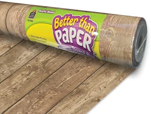 Rustic Wood Better Than Paper Bulletin Board Roll (TCR77884) Rustic Wood Better Than Paper Bulletin Board Roll (TCR77884)