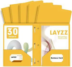 30 Pack Plastic 2 Pocket Folders with Prongs Letter Size Yellow Color Functional Folder Design With Metal Fastener Prongs, Keeps Documents Organized For School, Home And Workplace Filing 30 Pack Plastic 2 Pocket Folders with Prongs Letter Size Yellow Color Functional Folder Design With Metal Fastener Prongs, Keeps Documents Organized For School, Home And Workplace Filing