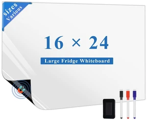 Large Magnetic Fridge Whiteboard: Where Family Plans Come Together Helps Busy Families Organize Weekly Plans, 24" X 16" Dry Erase Board, Meal Plan, Shopping Lists, Reminders, Markers & Eraser Large Magnetic Fridge Whiteboard: Where Family Plans Come Together Helps Busy Families Organize Weekly Plans, 24" X 16" Dry Erase Board, Meal Plan, Shopping Lists, Reminders, Markers & Eraser