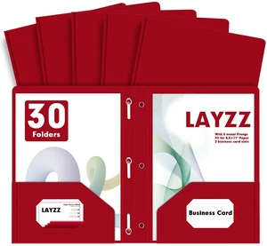30 Pack Plastic 2 Pocket Folders with Prongs, Letter Size Red Folder Functional Folder Design With Metal Fastener Prongs, Keeps Documents Organized For School, Home And Workplace Filing 30 Pack Plastic 2 Pocket Folders with Prongs, Letter Size Red Folder Functional Folder Design With Metal Fastener Prongs, Keeps Documents Organized For School, Home And Workplace Filing