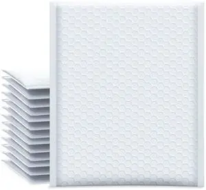 Bubble Mailers 7.25x12" 25 Pack Usable Size 7.25x11" White Padded Waterproof Self Seal Adhesive Medium Padded Envelopes for Small Business Bubble Wrap Mailers for Mailing Jewelry Makeup #1 Bubble Mailers 7.25x12" 25 Pack Usable Size 7.25x11" White Padded Waterproof Self Seal Adhesive Medium Padded Envelopes for Small Business Bubble Wrap Mailers for Mailing Jewelry Makeup #1