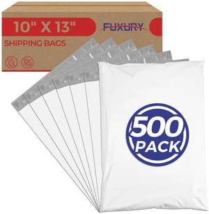 Poly Mailers 10x13" 500pcs, Shipping Bags Bulk for Clothes,White Waterproof Self Seal Mailing Envelopes,Strong Adhesive Packaging Mailers Poly Bags For Clothing Business,Boutique&Online Poly Mailers 10x13" 500pcs, Shipping Bags Bulk for Clothes,White Waterproof Self Seal Mailing Envelopes,Strong Adhesive Packaging Mailers Poly Bags For Clothing Business,Boutique&Online