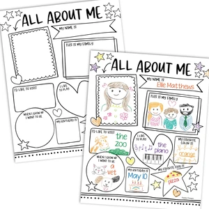 20 All About Me Posters Elementary Classroom Decor, Star Student Poster 100 Days of School Items, Student of the Week Poster Elementary Classroom Must Haves, End of School Year Teacher Supplies 20 All About Me Posters Elementary Classroom Decor, Star Student Poster 100 Days of School Items, Student of the Week Poster Elementary Classroom Must Haves, End of School Year Teacher Supplies