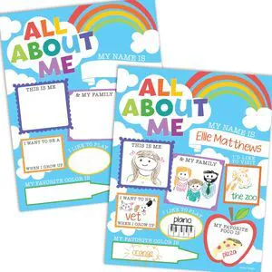 20 All About Me Posters Elementary Classroom Decor, Star Student Poster 100 Days of School Items, Student of the Week Poster Elementary Classroom Must Haves, End of School Year Teacher Supplies 20 All About Me Posters Elementary Classroom Decor, Star Student Poster 100 Days of School Items, Student of the Week Poster Elementary Classroom Must Haves, End of School Year Teacher Supplies